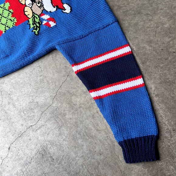 Peruvian Fashions Children's Alpaca Wool Hand Knitted Sweater Christmas Size 6 - Picture 6 of 8